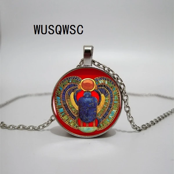 WUSQWSC 2018 модная египетская подвеска с жуком Древние Египетские украшения