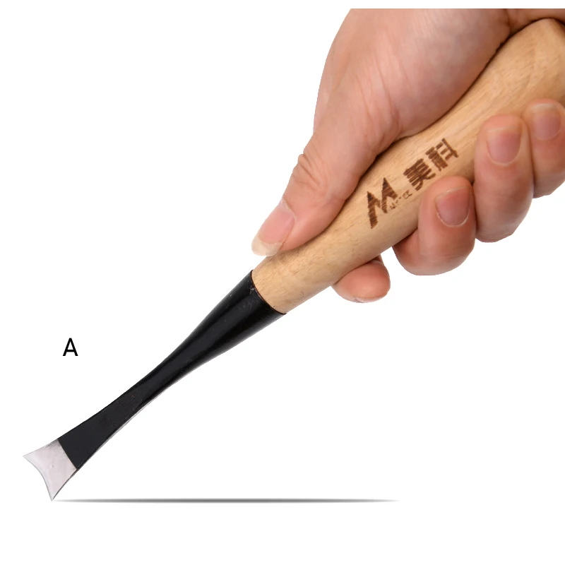20 мм резьба зубило нож острое лезвие деревянная ручка ремесло деревообрабатывающий резак инструменты
