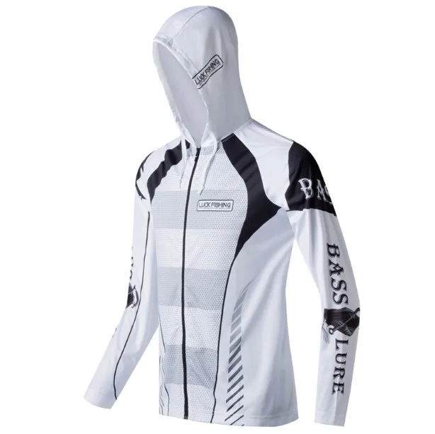 

2018 NEW Fishing clothes summer Long sleeve Sunscreen Anti mosquito Breathable Mesh Quick dry man Anti-UV Hooded Free shipping