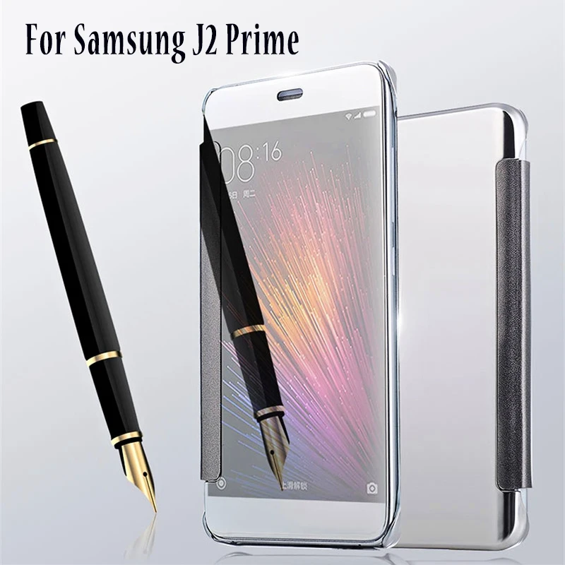 

For Samsung Galaxy J2 Prime Case Mirror Plating Leather Case Cover for Samsung Galaxy J2 Prime G532 G532M Grand Prime Plus 5.0
