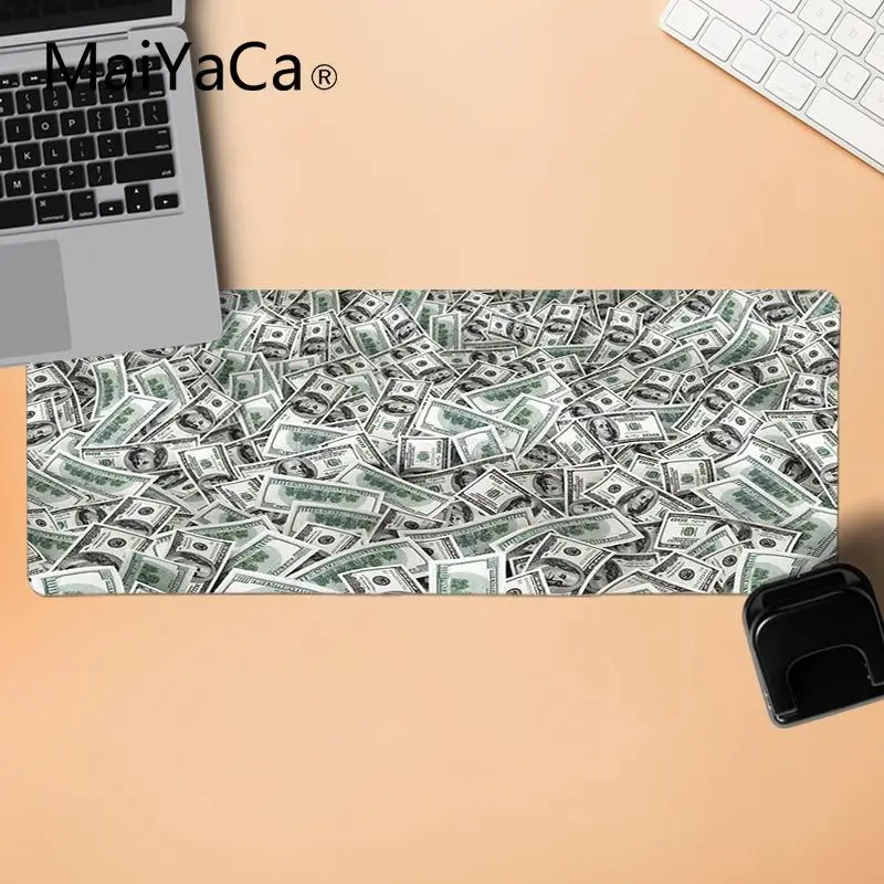 Коврик для мыши Maiyaca Cool New Dollar Money игровой коврик геймеров прочный резиновый
