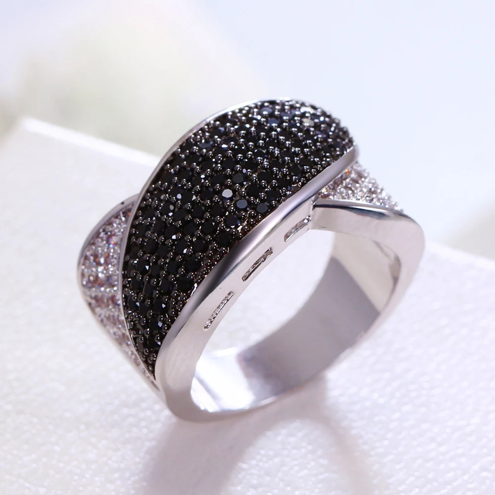 Buy 2017 Trendy Black and White Ring Hot Sale High