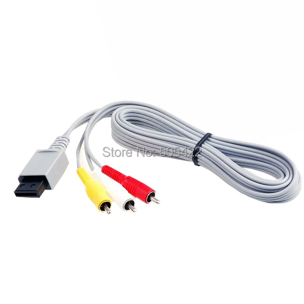 Wholesale Audio Video AV Composite 3 RCA Cable Cord Connector for