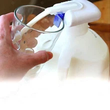 Экономичный Портативный Электрический автоматический дозатор напитков водопроводный дозатор для молока с защитой от разливов белый диспенсер для напитков ds99