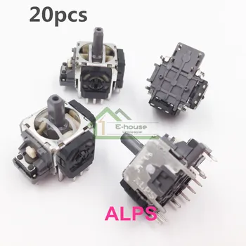 

20pcs For Sony Playstation 4 PS4 Controller Original 3D analog joystick Axis Analog Sensor Module Replacement Part 3Pin