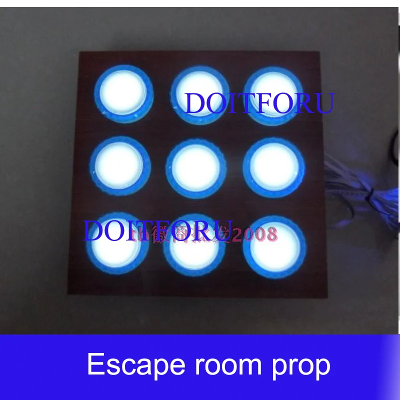 Nine palace lantern prop