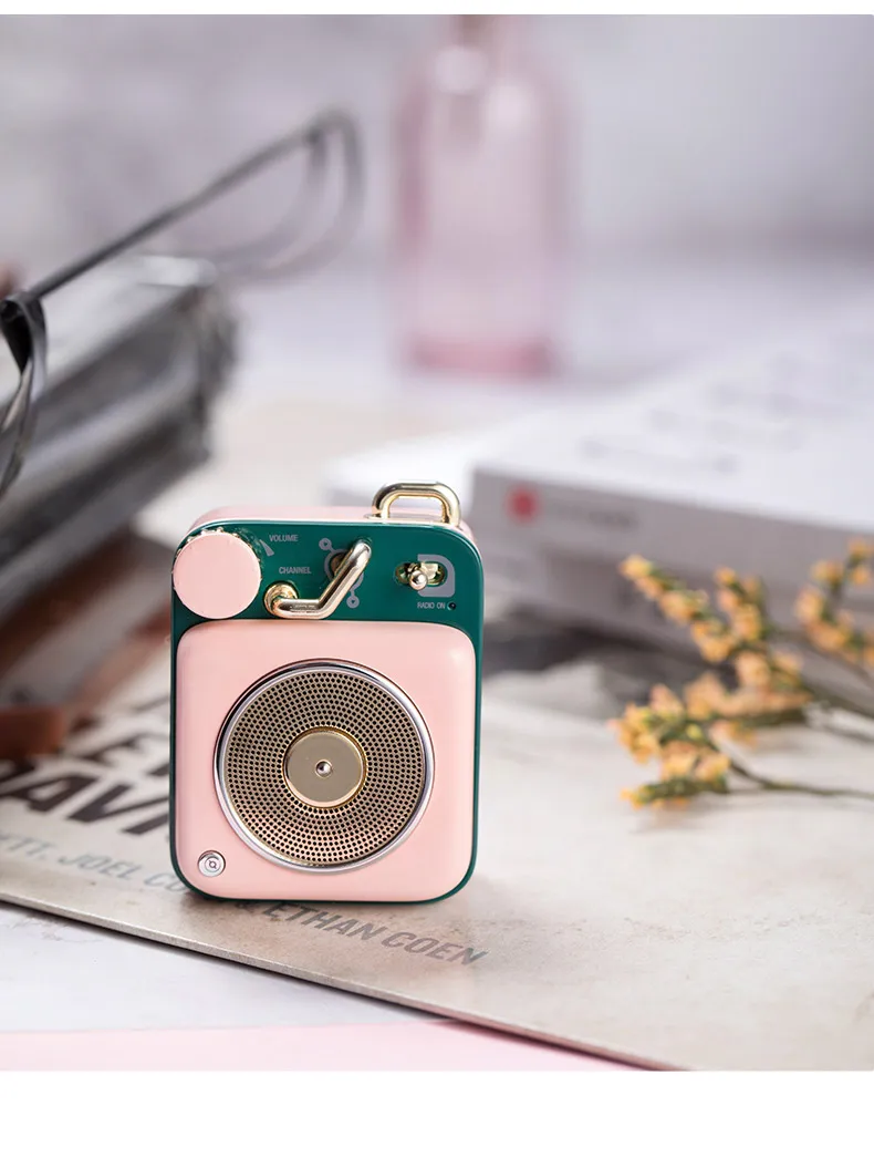 Xiaomi Mijia Cat King Atomic Record Player B612 2 Colors Bluetooth Intelligent Audio Portable Zinc Aluminum shell speaker Music