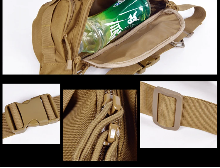New Big Men Belt Pouch Bag Waterproof Male Bum Bags Military Waist Packs Nylon Fanny Pack For Women Army Hip Bag Camouflage (8)