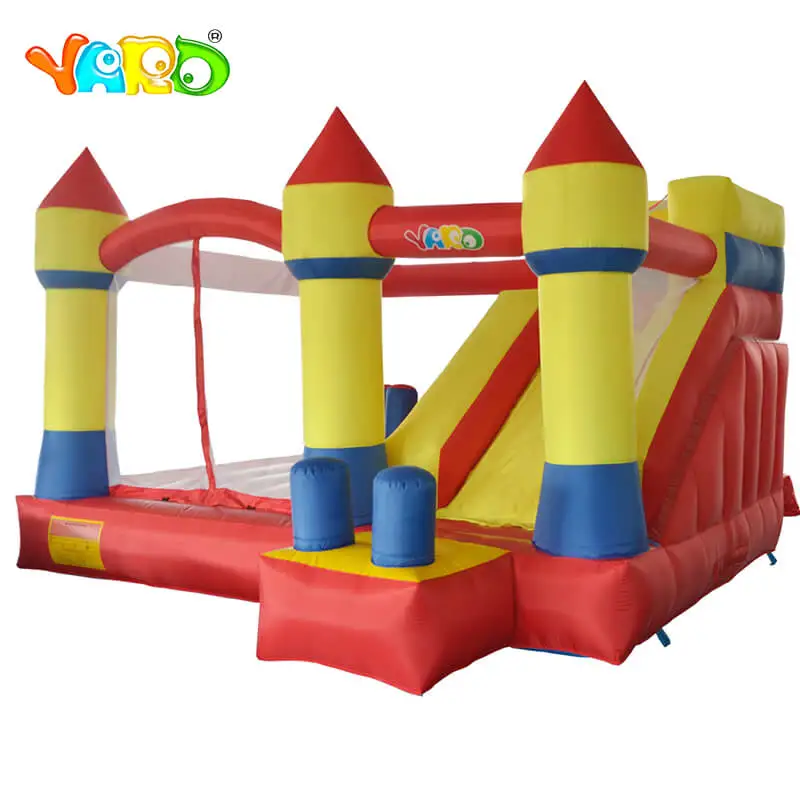 Надувной батут надувной замок прыгающий дом с воздуходувкой надувной батут замок детский двор надувные игры игровой домик - Цвет: 6037 bouncer