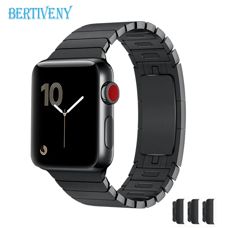 

Link bracelet strap for Apple watch bands 42mm/38mm stainless steel removeable smart watchband for iwatch band series 3 2 1