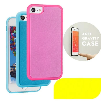 

10pcs Glitter Anti Gravity Magical Selfie Nano Case For iPhone XS Max XR X 8 7 6 6S Plus Luxury Absorb Wall Protection Cover