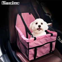 Роскошный складной Оксфорд водонепроницаемый собака автомобиль одна Подушечка Для сиденья одеяло внедорожник кошка гамак автомобильный протектор товары для щенков YZB03