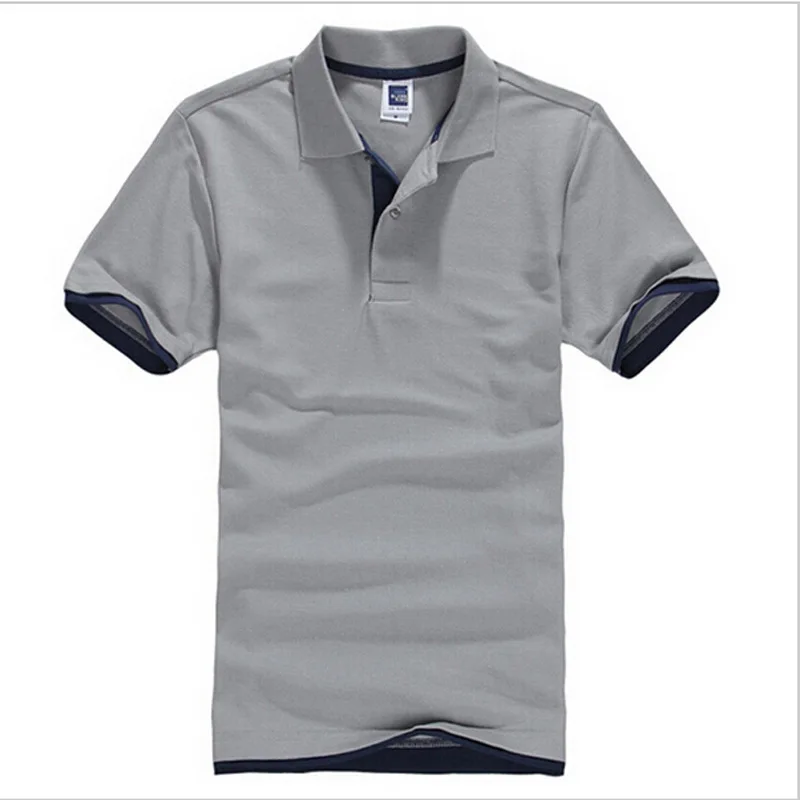 Brand New Men's Fashion Polo Shirt Men Cotton Short Sleeve Shirt Brands