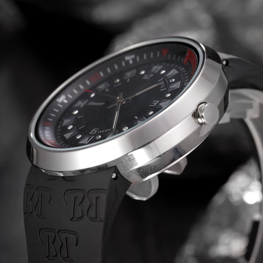 Мода сенсорный экран LED водонепроницаемые часы мужской многофункциональный