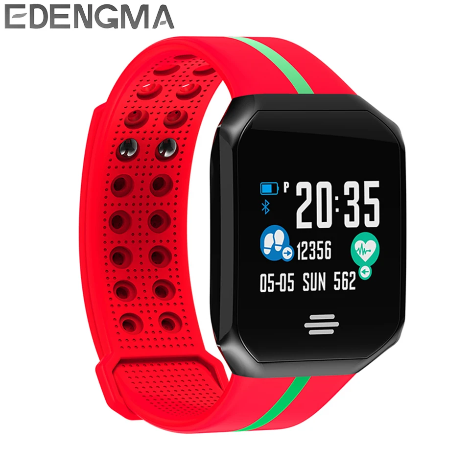 B07 Smart Wristband 1.0 inch TFT Sports Fitness Monitor Blood Pressure Oxygen Automatic Monitoring for Android IOS PK MI band 3