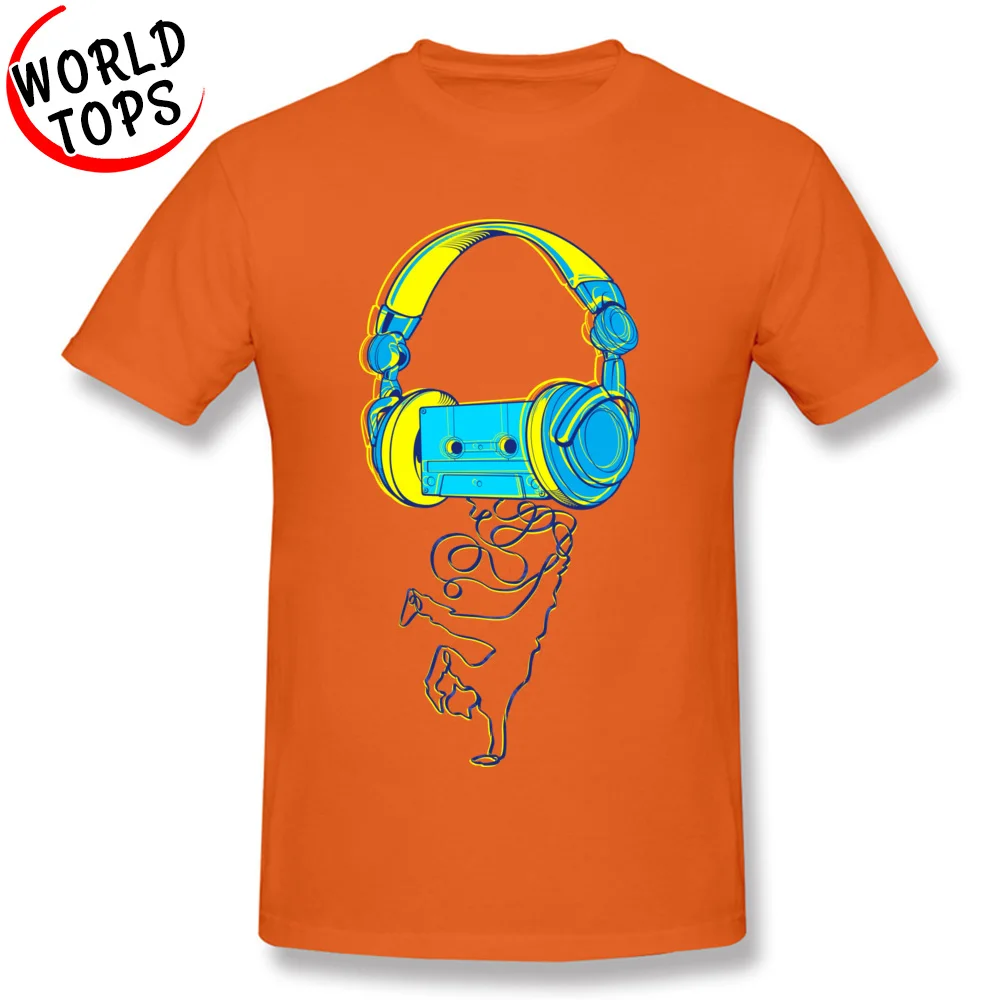 Break Tape Young Prevalent Design Tops Shirts O Neck Summer Autumn Pure Cotton Top T-shirts Design Short Sleeve Tops T Shirt Break Tape orange