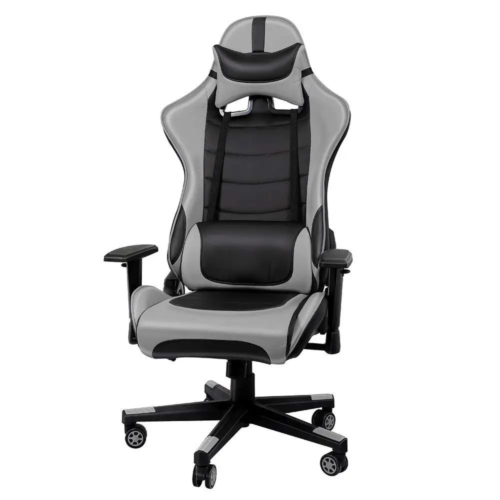 

Racing Executive Chair Office Computer Chair with Adjustable Height and the Backrest Tilted at 135 Degrees GB
