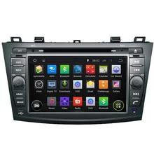 NEW Rom 16 G 1024 * 600 Quad Core Android 5.1 Fit Mazda3 2010 2011 2012 2013 -2015 Car DVD Player head unit DVD GPS TV 3 G radio