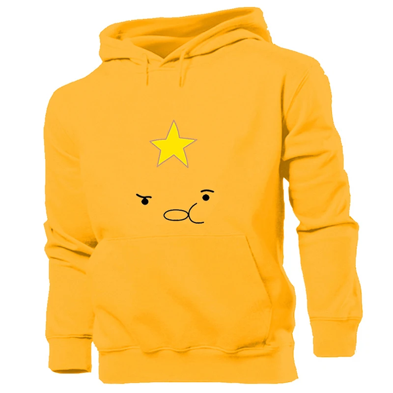 

Adventure Time with Finn and Jake The Ice King Flame Princess American Flag Women's Pattern Hoodie Sweatshirt Hooded Pullover