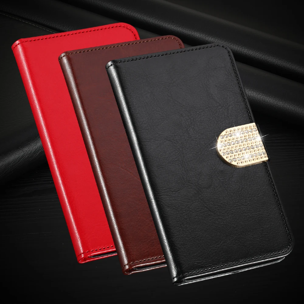 Кожи сальто Мобильного Телефона Case Для Huawei P8 Lite 2017 5.2 дюймовый Бумажник Обложка