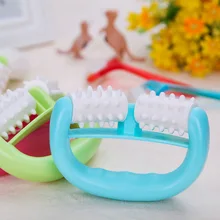 Embossing Rolo Beleza Saúde Handheld Massageador pessoal Full Body Anti Celulite Controle Coxa Perna Massagem Roda