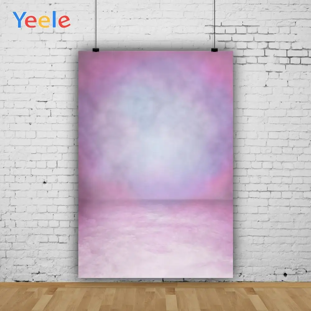 Фоны для детской фотосъемки Yeele градиентные фиолетовые стены пол портрет гранж