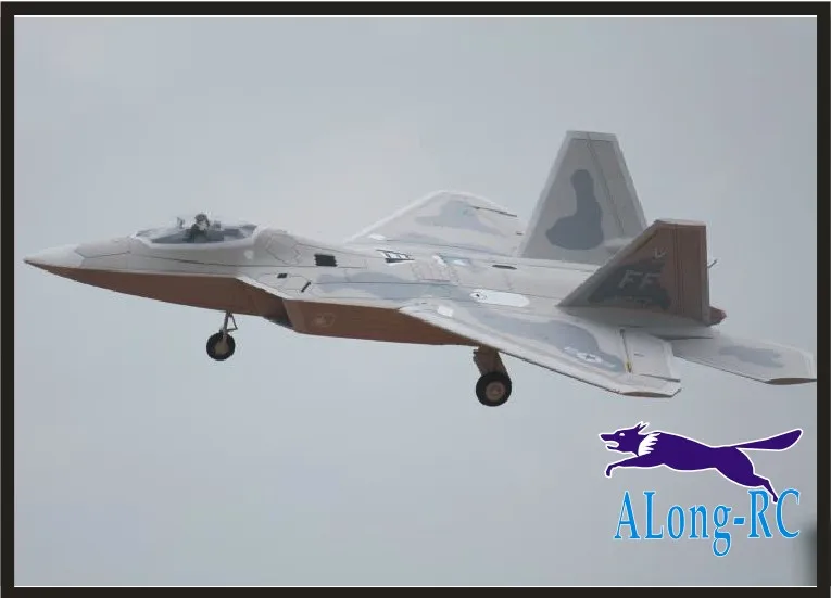 Крыло 64 jet F22 F-22 Raptor Истребитель самолета приводимого в движение с помощью электропривода модель ру аэроплана хобби игрушка 64 мм EDF 4 канальный самолет(у комплекта или PNP