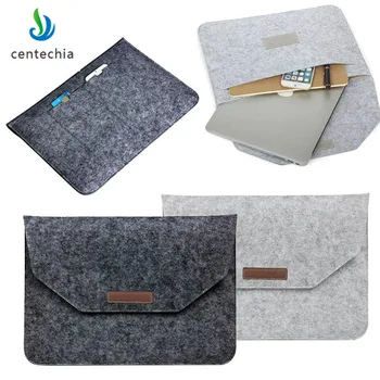 

Centechia New Fashion Soft Sleeve Bag Case For MacBook11air/12retina Laptop Anti-scratch Cover For Laptop PC 339x239mm