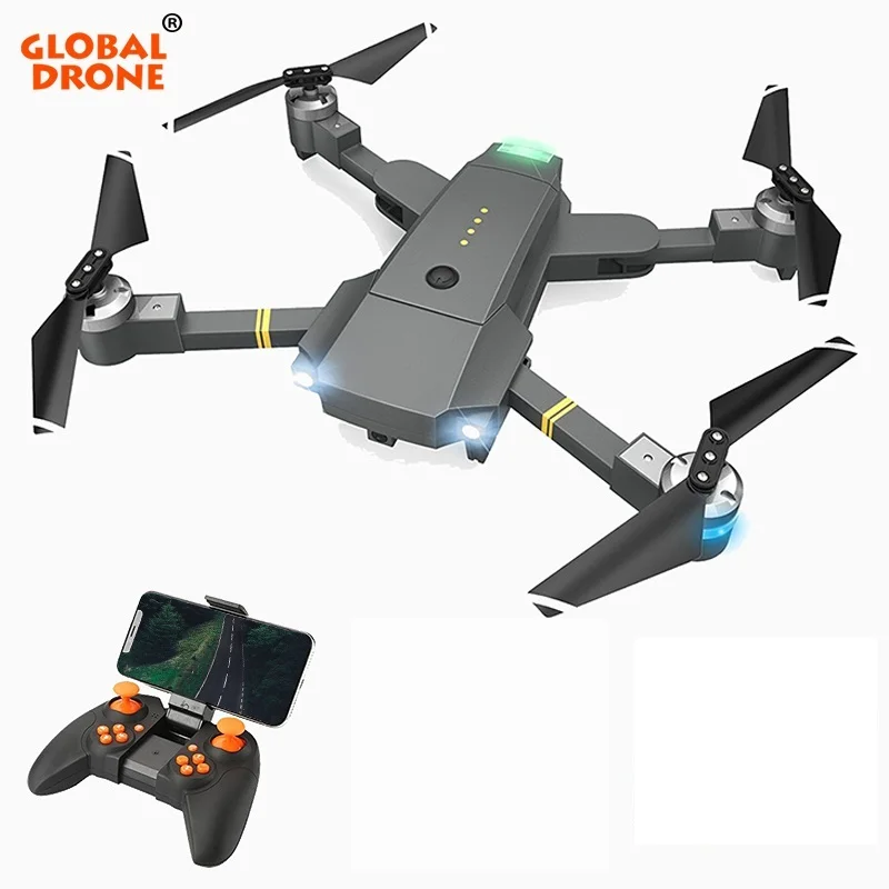 

Global Drone Professional Wifi FPV Selfie Drone with Camera HD Live Video Foldable Quadrocopter High Hold DronVS Visuo XS809HW