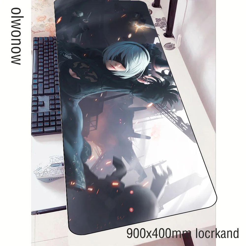 Nier padmouse 900x400x3 мм игровой коврик для мыши игровой гаджет коврик для мыши геймер компьютерный стол эргономичный коврик notbook mousemate pc