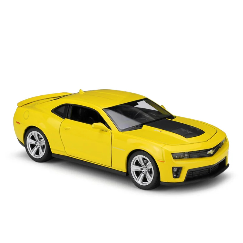 Металлическая Модель автомобиля WELLY 1:24 для Chevrolet Camaro ZL1 литые игрушечные машины