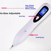 Anti-aging точка моль веснушки, пятна татуировки удаления пера Уход за кожей мол удаления. Татуировки шрамы угорь Красота устройства