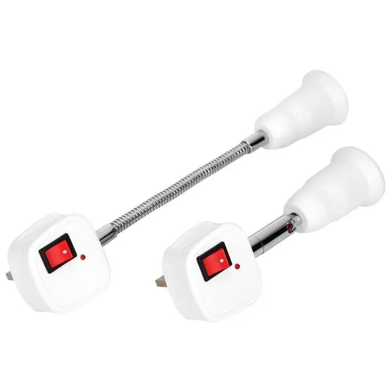 

E27 LED Screw Bulb Copper Shell Sensor Switch Base Lamp Bulb Holder Adapter Light Ceiling Lamp Lighting Socket Splitter