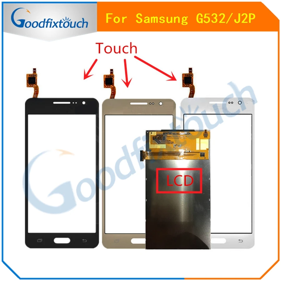 

For Samsung Galaxy J2 Prime J2P SM-G532 G532 LCD Display / Touch Screen Digitizer Sensor Panel / Frame Replacement Parts
