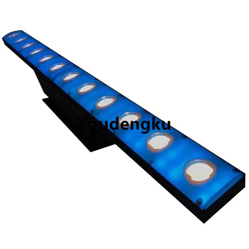 6 pieces  new LED wall washer lighting 12X3W RGB 3in1 LED Wall wash light Stage wall washer LED matrix dye bar light