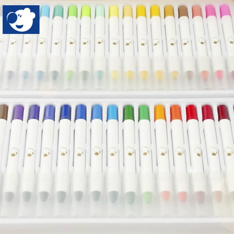 

8/12/24/36 Colors Magic Silky Crayons Pastel Safety Ultra-Clean Washable Non-Toxic Rotating Crayons for 3+ Kids/Children