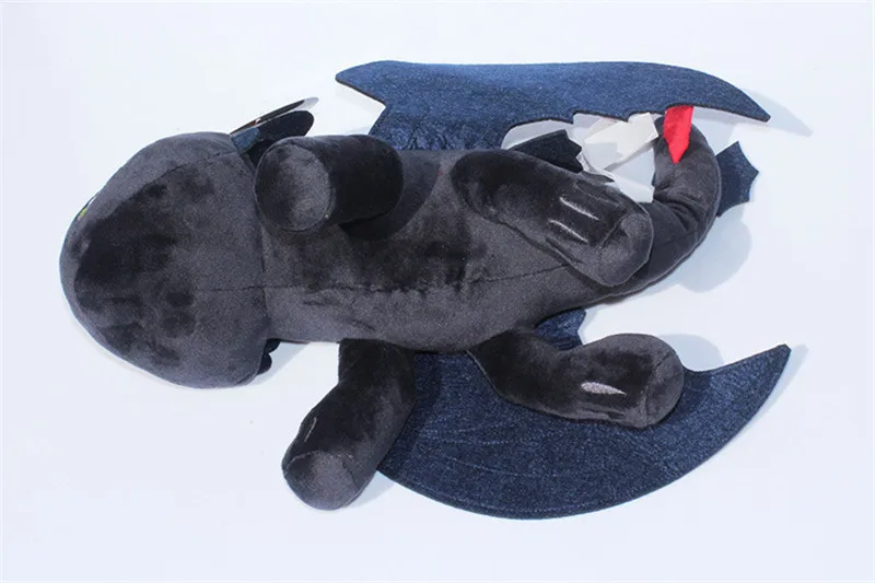 Toothless Anime How to Train Your Dragon plush stuffed toys Night Fury Newest 23-55cm for Christmas Children Kids gift (4)