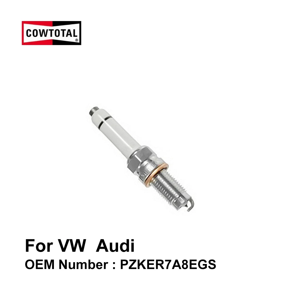 COWTOTAL Iridium Spark Plug for Volkswagen Tiguan Golf Mk7 Sharan Audi ...