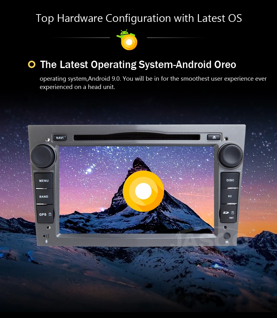 Excellent 4G RAM Android 9.0 Car DVD Stereo for Opel Astra H Zafira Vivaro Vectra Tigra Corsa CRadio GPS Navigation Video Audio headunit 4