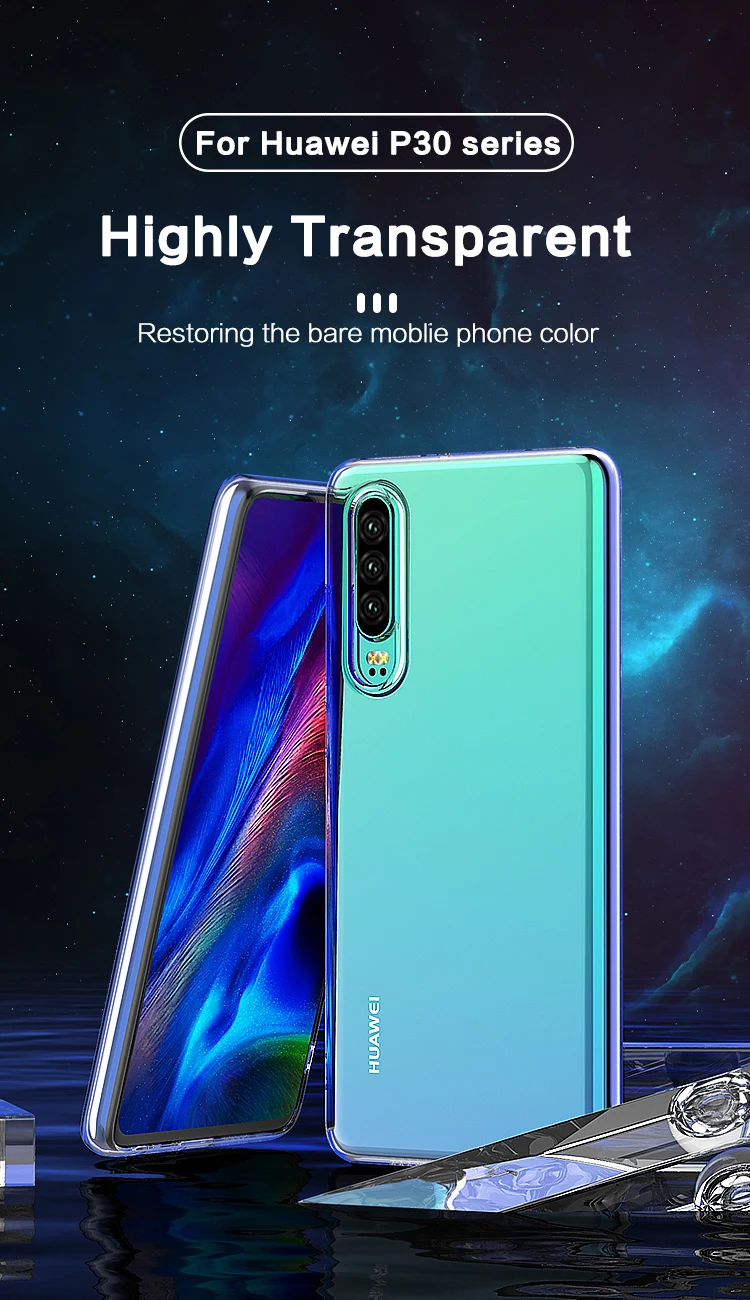 Силиконовый чехол-накладка на заднюю панель для huawei P30 Lite, TPU Funda Carcasa Coque, ультра тонкий мягкий чехол для мобильного телефона P30Lite 6,15"