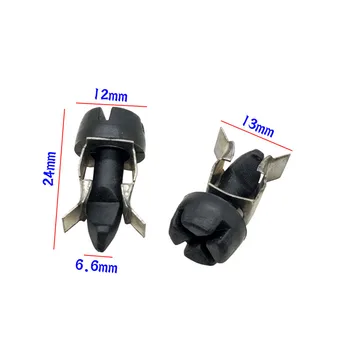 

Fit for Audi C5A6 passat B5 new and old style driver's engine upper guard card screw cover plate buckle 5pcs