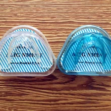 2 шт. Капы для выравнивания зубов – ортодонтическая коррекция зубного ряда. Синяя и прозрачная