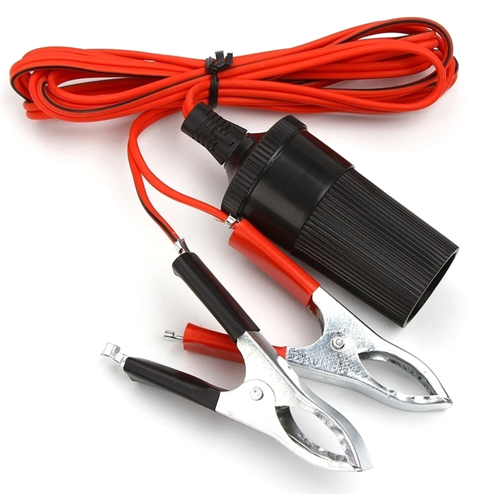 Conector de arranque de coche de 12 V Cable de refuerzo de emergencia Clip de abrazadera de batería