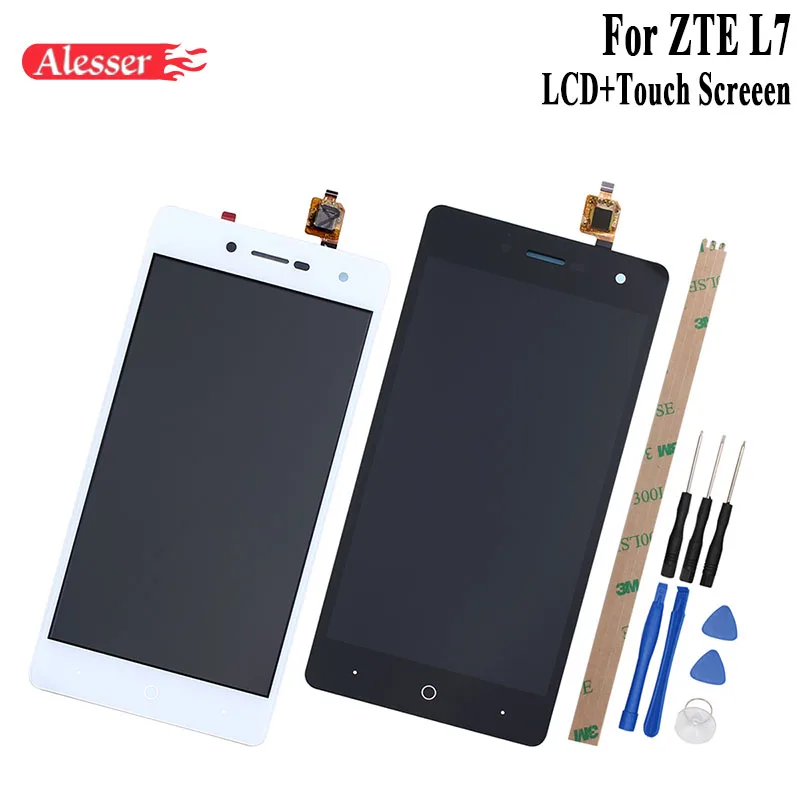 

Alesser For ZTE Blade L7 LCD Display and Touch Screen 5.0 Inch Replacement Mobile Phone Accessories+Tools For ZTE Blade L7 A320