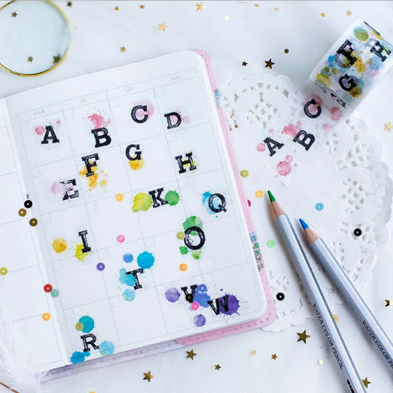 

3cm*5m kawaii Colorful washi tape diy decoration tape scrapbooking planner masking tape office adhesive tape label sticker