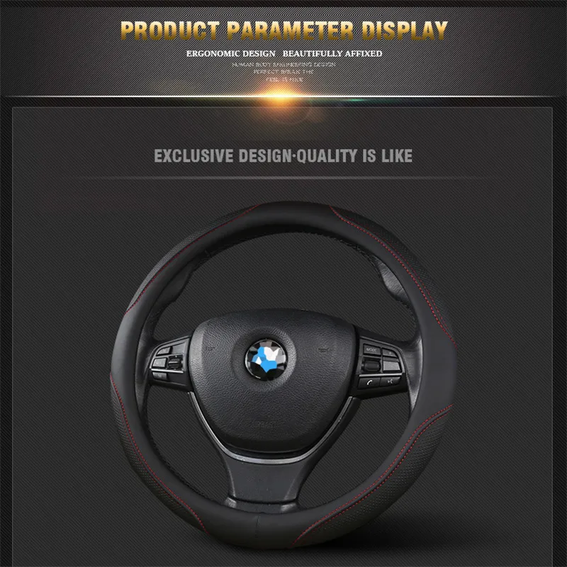 Car Steering Wheel Cover for Lexus is250 38 cm Leather Steering Cover