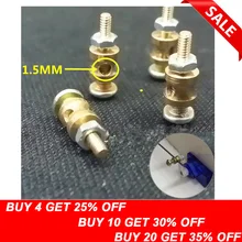 20 шт./лот RC самолет толкатель ограничитель сцепления серво разъемы Регулируемый легкий диаметр 1,5 мм для Rc вертолета
