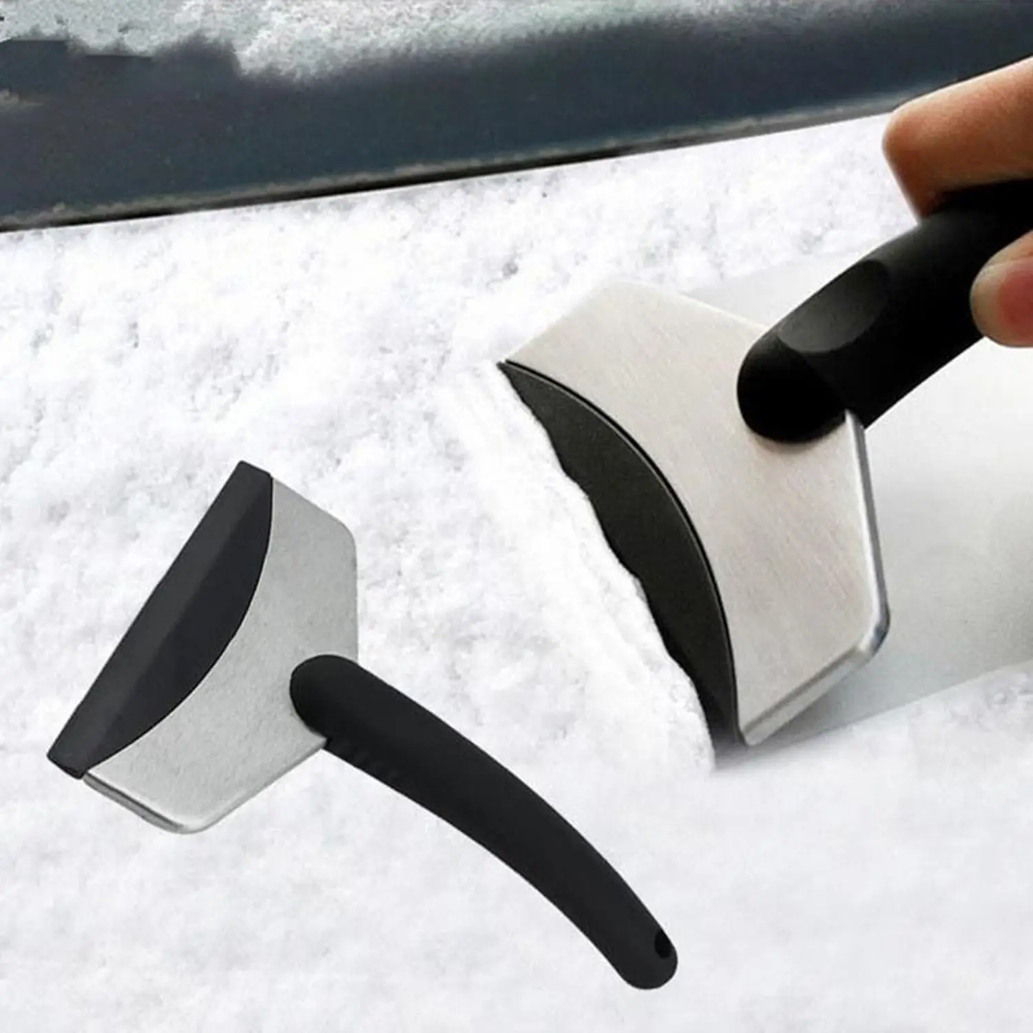 Нержавеющая сталь щетка для очистки снега лопатка для льда 130 мм 0,11 кг общего для уборки снега льда Helper