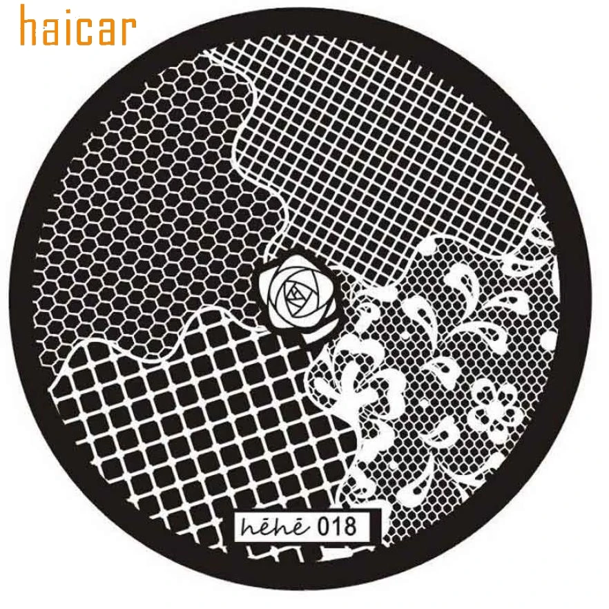 

2017 1PC HAICAR New Good Quality Rose Pattern Nail Art Image Stamp Stamping Plates Manicure Template Nail Art 180314 drop ship