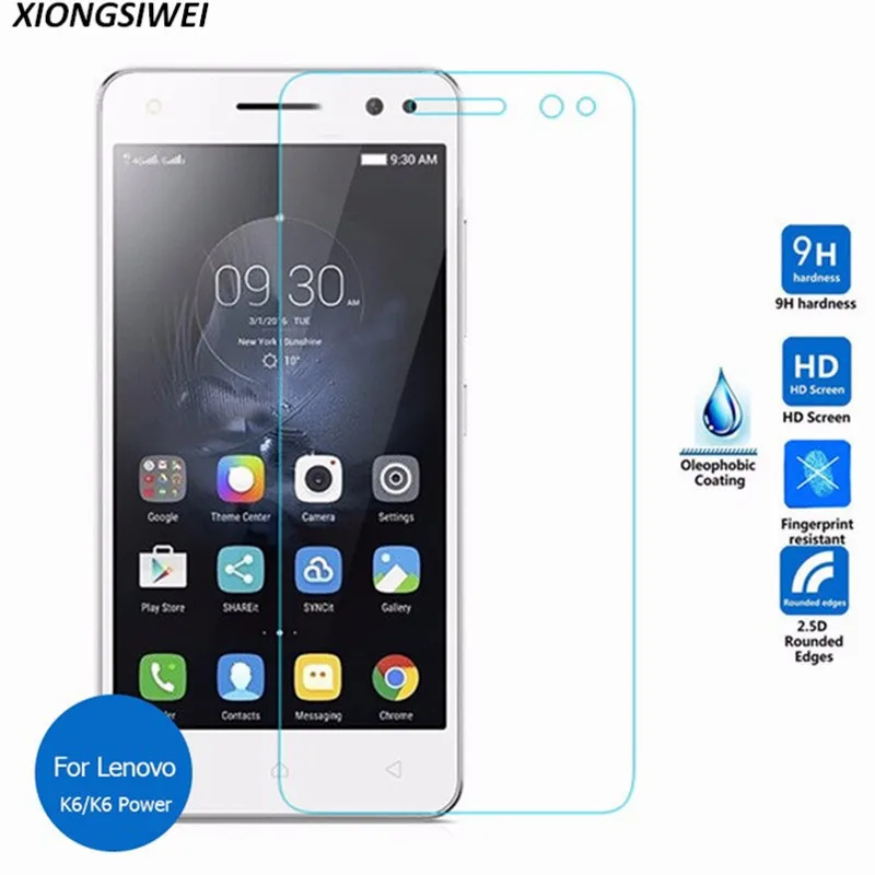 Закаленное стекло для Lenovo K6 Power K33A42 защитная пленка экрана lenovo k 6 K33a48